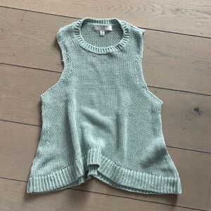 Banana Republic silk blend knit tank